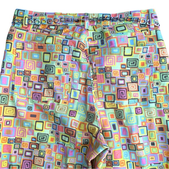 Dolls Kill The Ragged Priest Confusion Chain Pant Size 14 Retro Punk High Waist - Picture 6 of 15